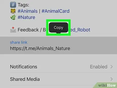 Imagen titulada Get a Group Link on Telegram on iPhone or iPad Step 13