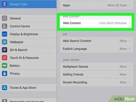 Imagen titulada Block Websites on an iPad Step 9