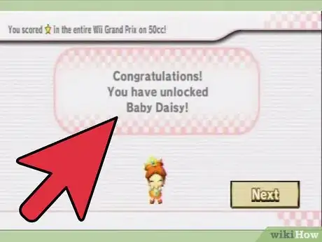 Imagen titulada Unlock Baby Daisy in Mario Kart Wii Step 6