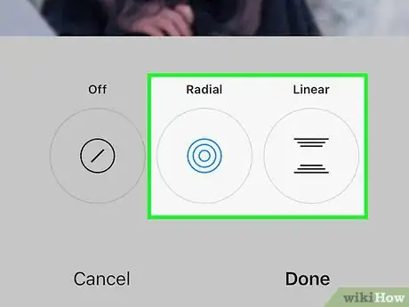 Imagen titulada Use the Blur Effects on Instagram Step 6