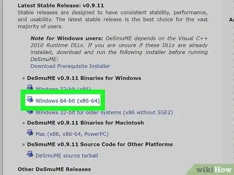 Imagen titulada Install a Nintendo DS Emulator on PC or Mac Step 3