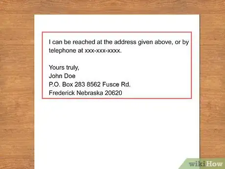 Imagen titulada Write a Letter Asking for a Refund Step 11