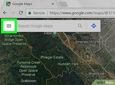 Imagen titulada Remove Saved Places on Google Maps on PC or Mac Step 2
