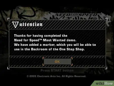 Imagen titulada Play Need for Speed Most Wanted on PS2 Step 2Bullet1