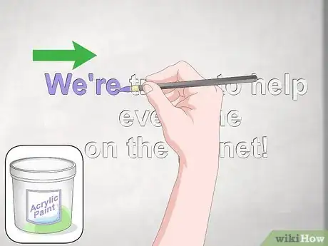Imagen titulada Paint Quotes on Walls Step 9