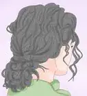 tener pelo rizado naturalmente