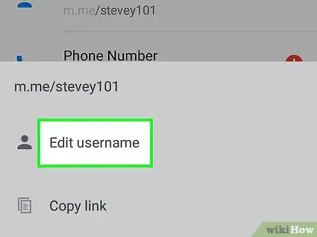 Imagen titulada Change Your Facebook Messenger Username Step 12