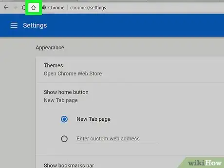 Imagen titulada Change Your Homepage on Chrome Step 7
