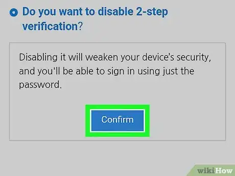 Imagen titulada Turn Off Two Factor Authentication on Samsung Galaxy Step 8