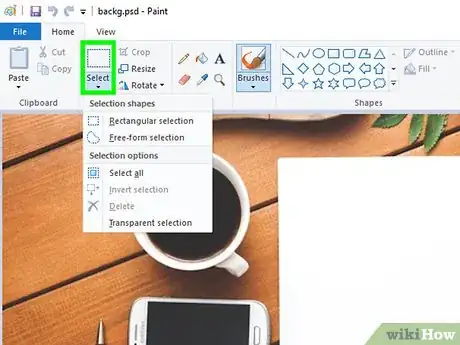 Imagen titulada Remove the White Background in Microsoft Paint Step 28