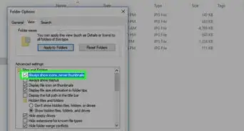 habilitar la vista previa para ver imágenes en una carpeta en el sistema Windows 10