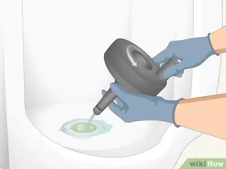 Imagen titulada Unclog a Urinal Step 10