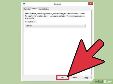 Imagen titulada Change Location Settings in Windows 8 Step 9