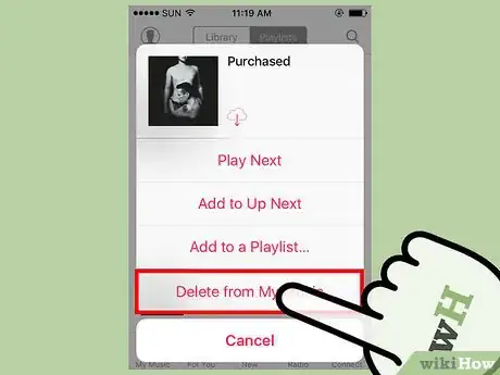 Imagen titulada Delete Songs from iTunes Step 10