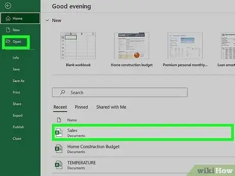 Imagen titulada Collapse Columns in Excel Step 1