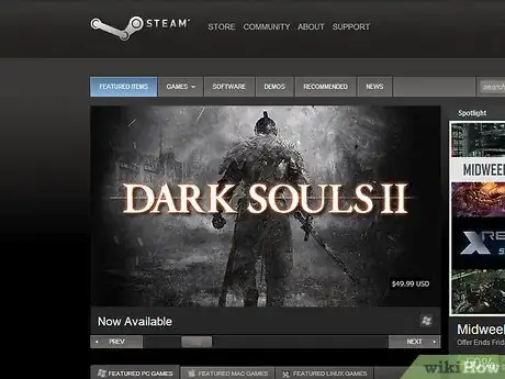 Imagen titulada Download PC Games with Steam Step 1