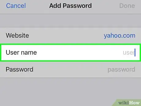 Imagen titulada Save Your Name and Passwords for Safari on an iPhone Step 7