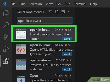 Imagen titulada Run a HTML File in Visual Studio Code Step 19