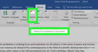 ocultar o eliminar comentarios en Microsoft Word