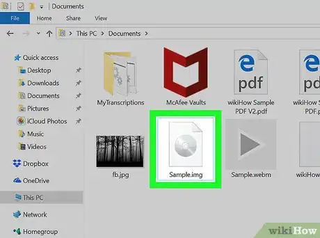 Imagen titulada Open an Img File on PC or Mac Step 3