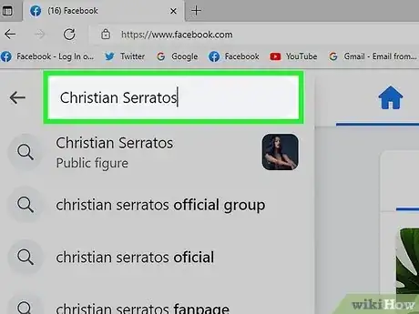 Imagen titulada Follow on Facebook Step 6