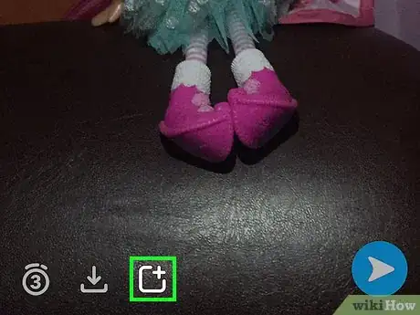 Imagen titulada Send Multiple Snaps on Snapchat Step 15