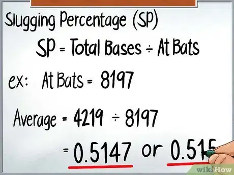 Imagen titulada Calculate Slugging Percentage Step 4