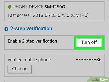 Imagen titulada Turn Off Two Factor Authentication on Samsung Galaxy Step 7