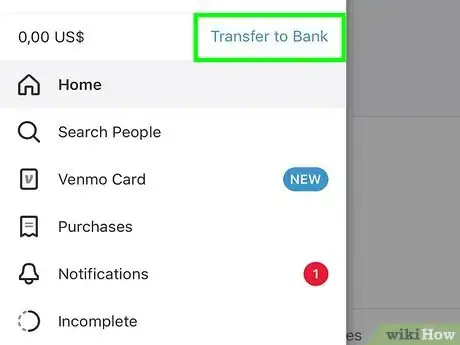 Imagen titulada Withdraw Money on Venmo Step 5