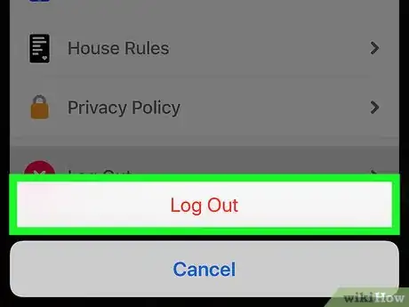 Imagen titulada Reset Password on Houseparty on iPhone or iPad Step 5