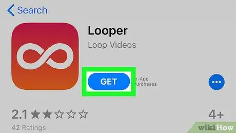 Imagen titulada Loop Video on an iPhone Step 1