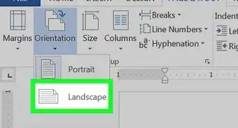cambiar la orientación de una página a horizontal en Microsoft Word desde una PC o Mac