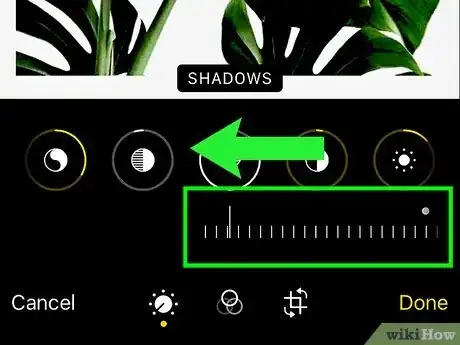Imagen titulada Adjust the Shadows of a Photo Using the iPhone Photos App Step 7