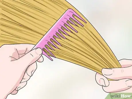 Imagen titulada Take Care of Synthetic Hair Extensions Step 16