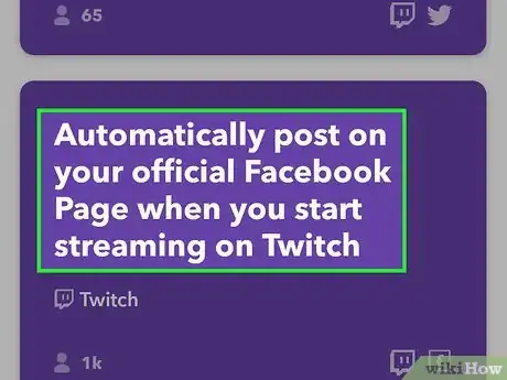 Imagen titulada Share a Twitch Stream on Facebook on Android Step 24