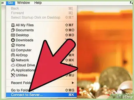 Imagen titulada Connect to a Server on a Mac Step 2