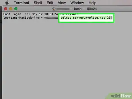 Imagen titulada Use Telnet on Mac OS X Step 12