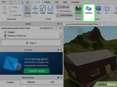 Imagen titulada Make a Good Place on ROBLOX Step 6