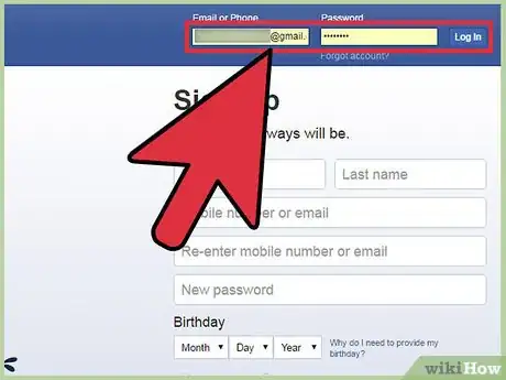 Imagen titulada Appear As Away on Facebook Step 1