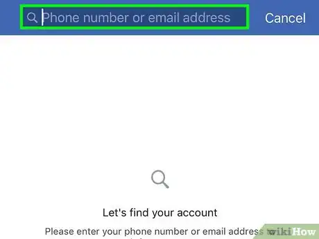 Imagen titulada Recover Your Facebook Password Without an Email Address on iPhone or iPad Step 9