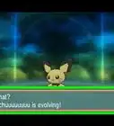 evolucionar a Pichu