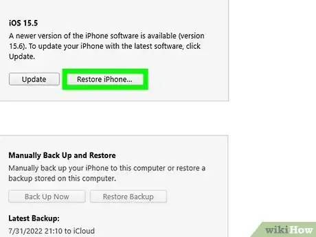 Imagen titulada Bypass iPhone Passcode Step 19