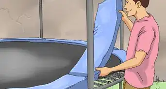 sujetar una cama elástica