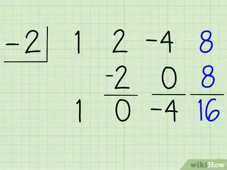 Imagen titulada Divide Polynomials Using Synthetic Division Step 10
