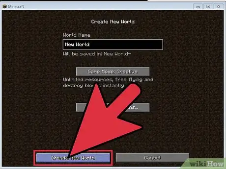Imagen titulada Install Custom Maps in Minecraft Step 3