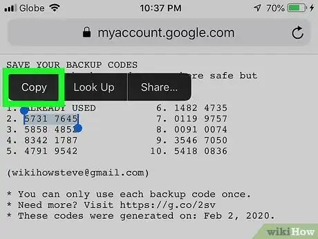 Imagen titulada Back Up Google Authenticator on iPhone or iPad Step 24