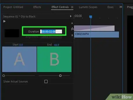 Imagen titulada Add Transitions in Adobe Premiere Pro Step 12