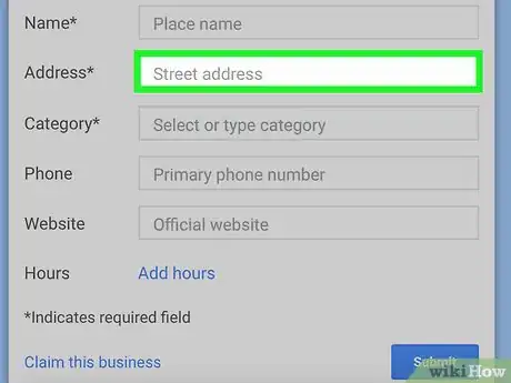 Imagen titulada Add Places to Google Maps Step 13