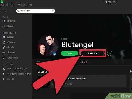 Imagen titulada Follow a User on Spotify Step 18