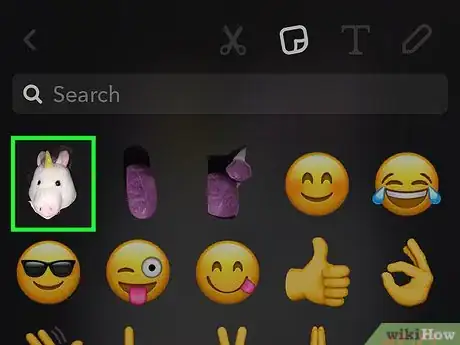 Imagen titulada Make Custom Stickers on Snapchat Step 6